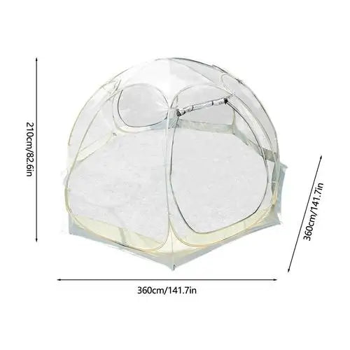 Portable Camping Transparent Tent 5-10 Person Starry Bubble