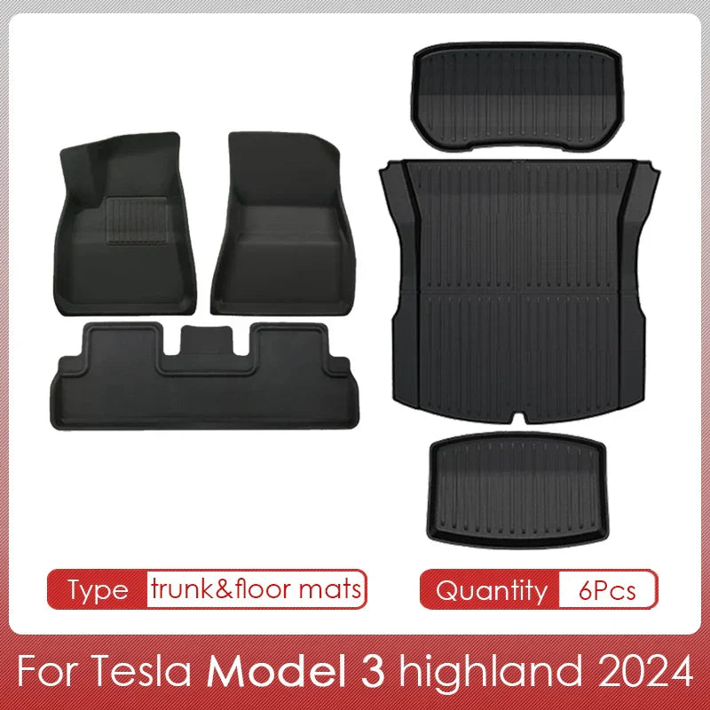 For Model 3 2024 Highland Cargo Liner Floor
