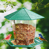 Bird Food Feeder Durable Large Capacity Sturdy Outdoor