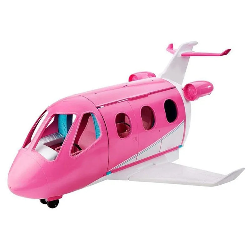 Cute Playset Doll With Travel Dream Airplane And