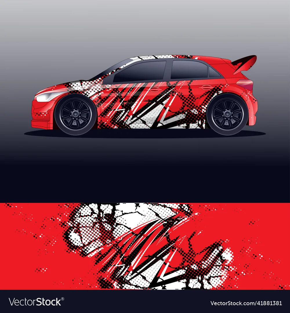 Car Color Change Film Wrap Sticker Decal Decorative Cut Body Racing Graphic Decal Vinyl Wrap Car Body Side Protection Sticker