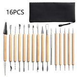 Pottery Clay Sculpting Tools Kit 8-61 Pcs/Set, Ceramic