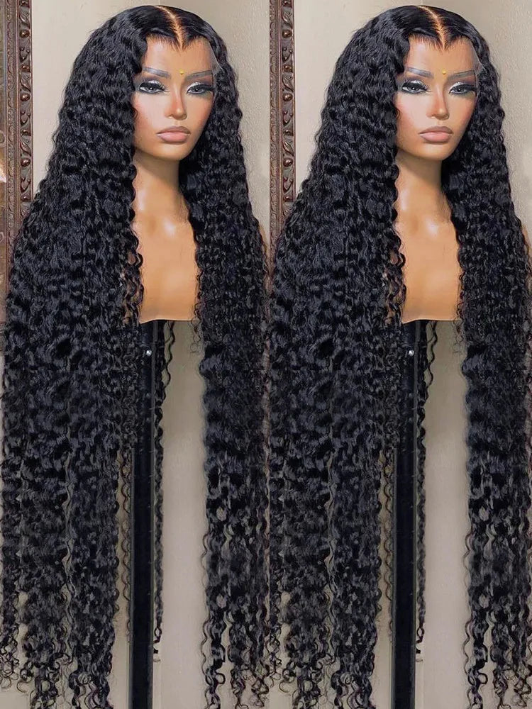 40 Inch Curly 13x4 Lace Front Human Hair