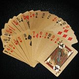 Black Gold Playing Card Poker Game Deck blue