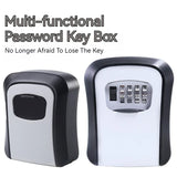 Wall Mount Key Lock Box 4 Digit Password