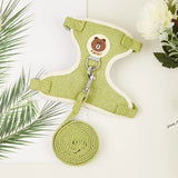 Cute Rabbit Harness Leash Set Bunny Pet Accessories