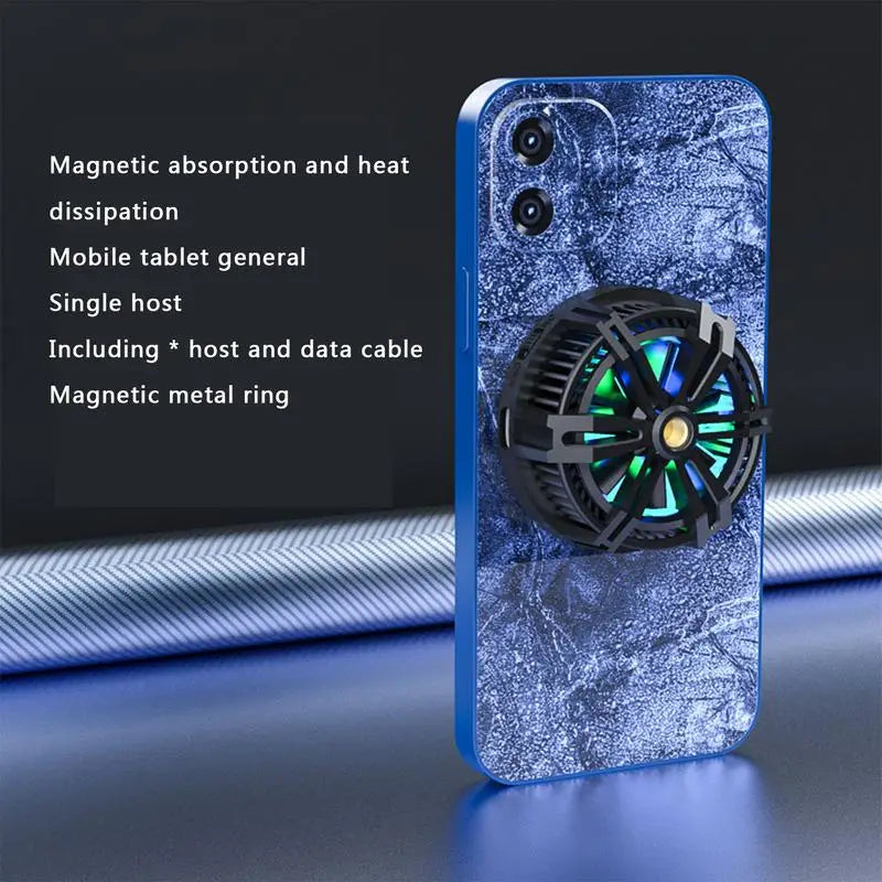 Magnetic Suction Phone Cooler Mini Mobile Phone Radiator