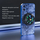 Magnetic Suction Phone Cooler Mini Mobile Phone Radiator