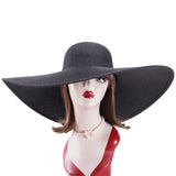 Lawliet 7.1''/18cm Foldable Oversized Huge Wide Brim Sun