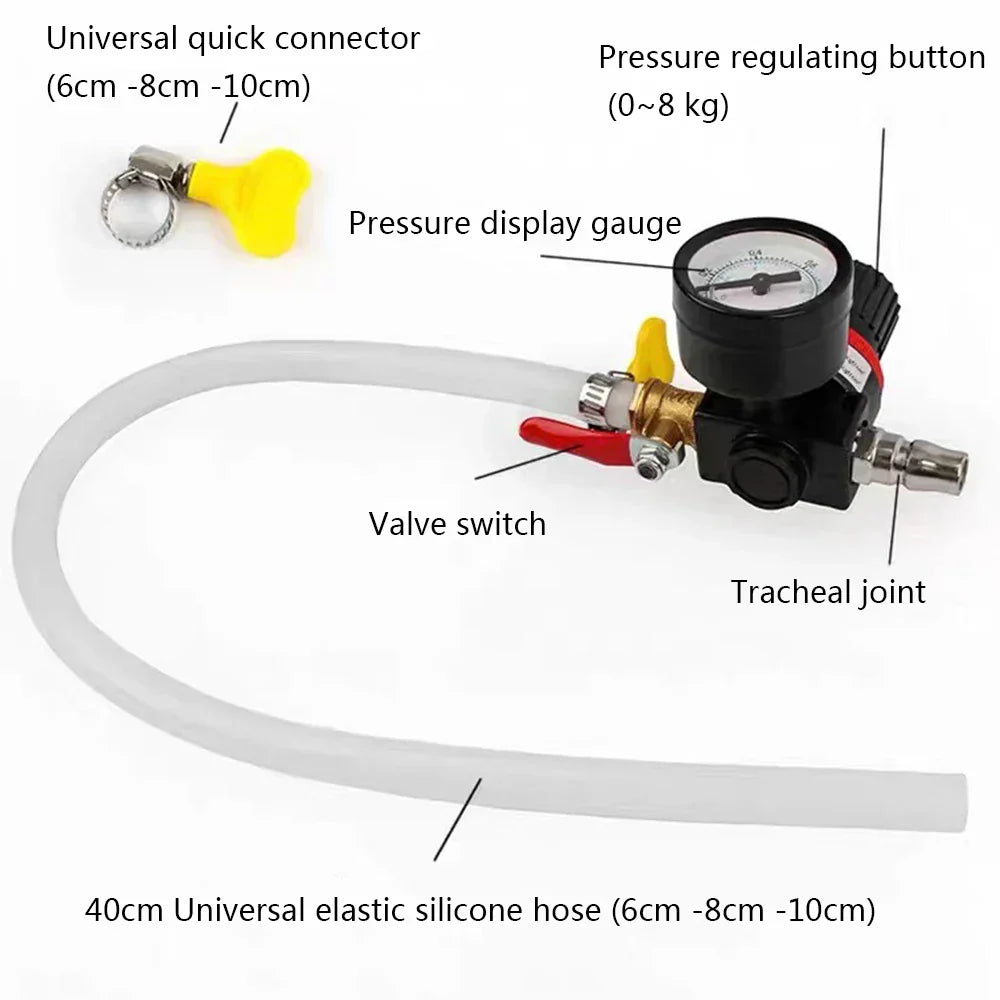 Universal Car Cooling System Water Tank Leakage Detector