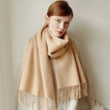 Cashmere Scarf Women Winter Shawls and Wraps