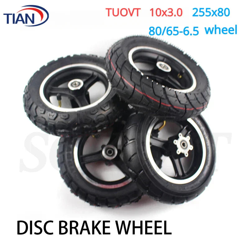 10 Inch TUOVT Tire 10x3.0 255x80 80656 Inner