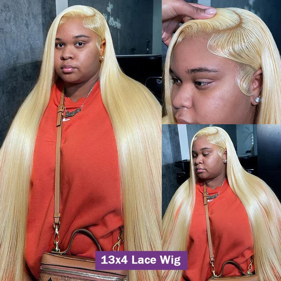 Rosabeauty 250% Full 13x6 HD 613 Blonde Lace