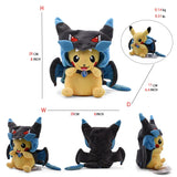 Pokemon Pikachu Cosplay Toys Charizard Snorlax Garchomp Tyranitar