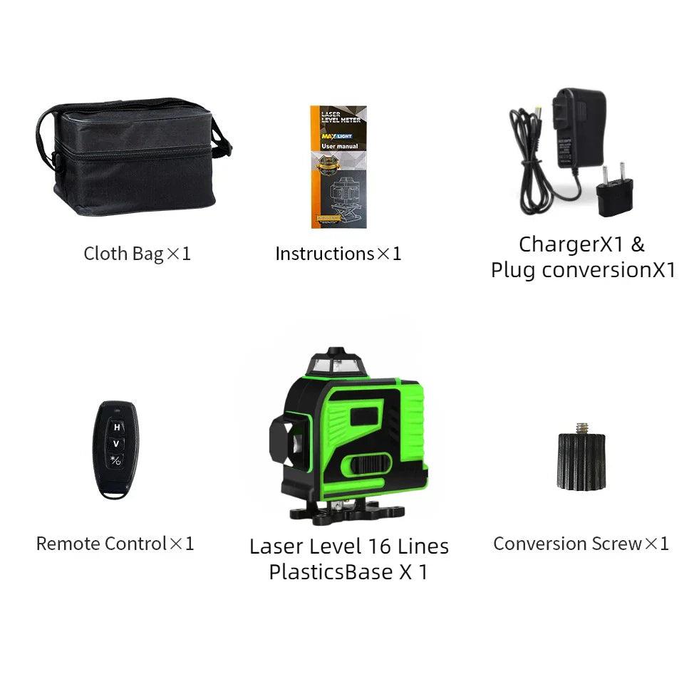 tripod/Professional Level Green Light Building Tool Level Lines