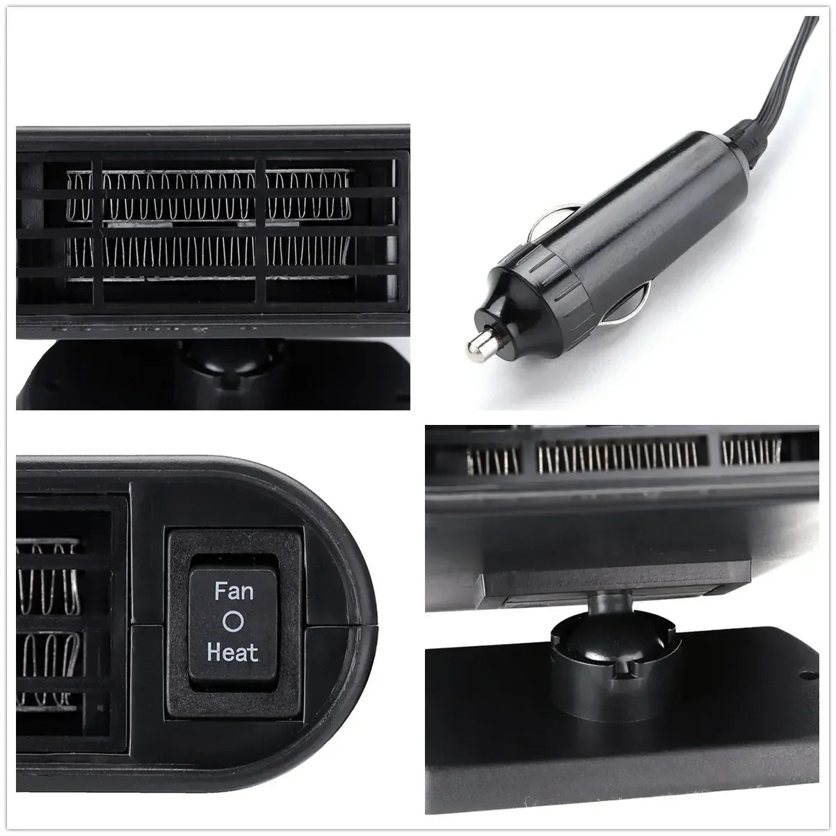 500W 12V car defroster car electrical appliances 360