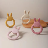 Cute Baby Rabbit Baby Toy Food Grade Safe
