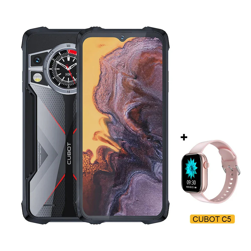 Cubot KingKong 9, Helio G99, 120Hz 6.583-Inch Screen,
