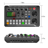 F998 Sound Card Live Cards Computer PC Mixing