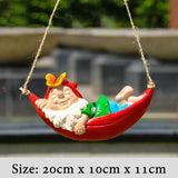 Creative Cute Frogs Cat Dog Resin Lying Santa