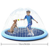 Kids Dog Anti-Slip Splash Pad Thick Sprinkler Pool