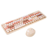 Mofii Sweet Keyboard Mouse Combo Mixed Color 2.4G