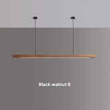 Nordic Wood Pendant Lights LED Modern Hanging Lamps