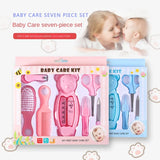 Baby care 7-piece infant water temperature meter combination