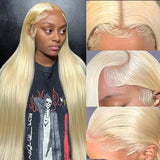 Tewjig HD Transparent 613 Straight 13x6 Lace Front
