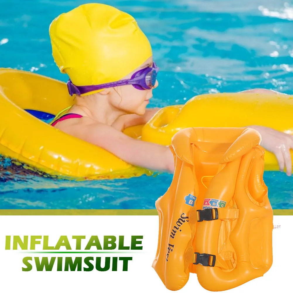 PVC Baby Life Vest Kids Children Floated Inflatable