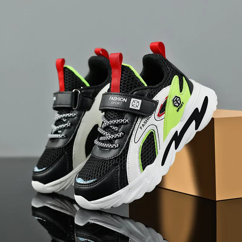 2024 Summer Kids Breathable Sneakers Mesh Lightweight Easy