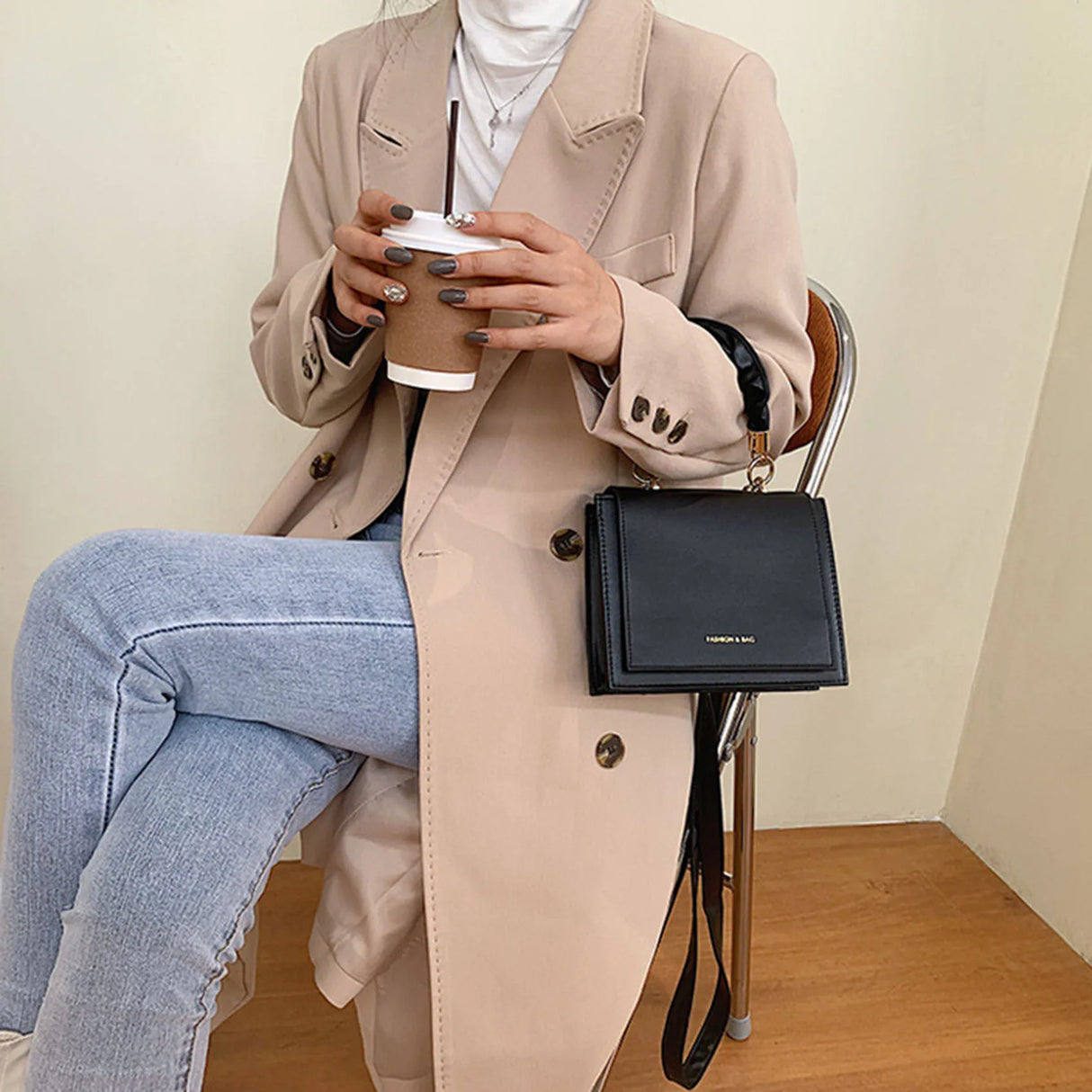 New Simple Casual Small Bag Female Bag Popular