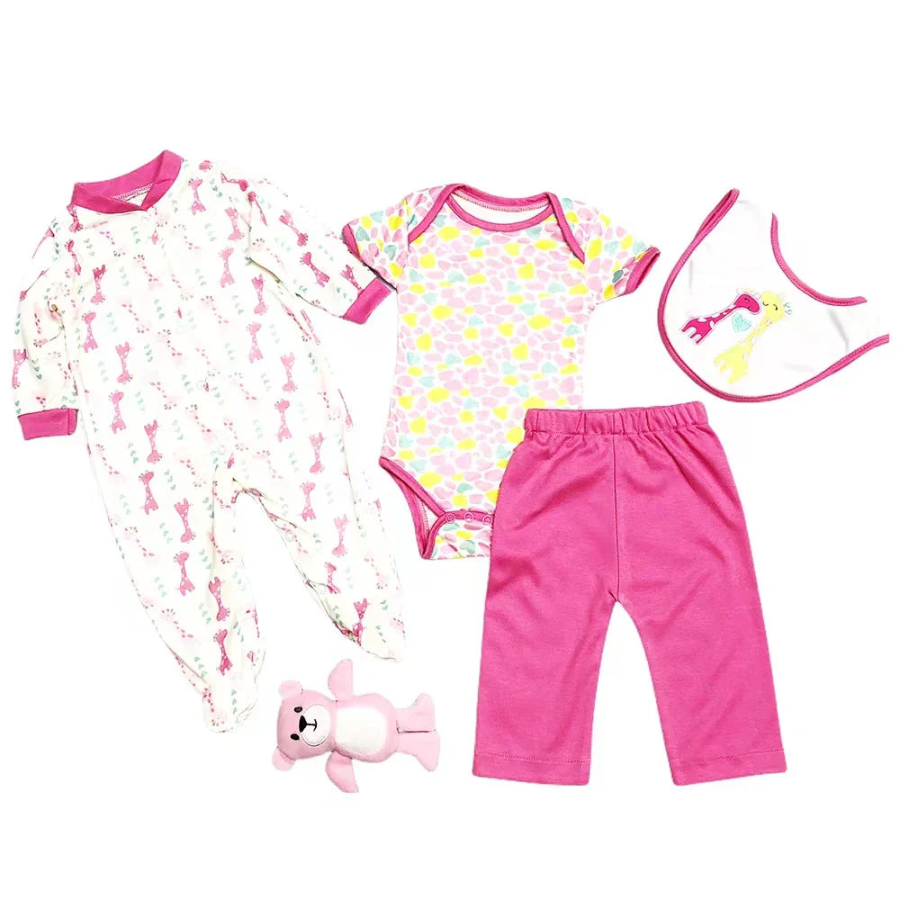 9 Styles Cuddly Bebe Reborn Clothes Sets for