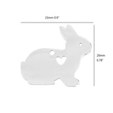 10pcs I Love My Cat Dog Animals Stainless
