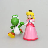 6pcs/set Super Mario Bros PVC Action Figure Toys