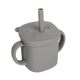 Modabebe Baby Feeding Cups Cute Animal Silicone Straw