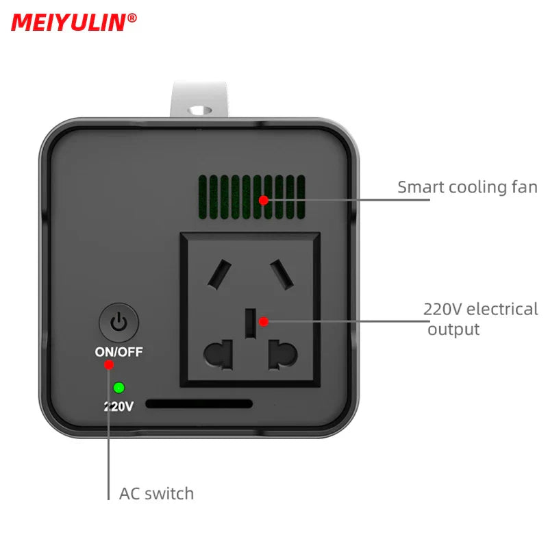 220V 200W Portable Solar Generator Power Station 32000mAh