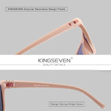 KINGSEVEN Fashion Women‘s Sunglasses New Design Rainbow Mirror Lens Polariz UV400 Glasses Chroma Party High Quality Men Eyewear