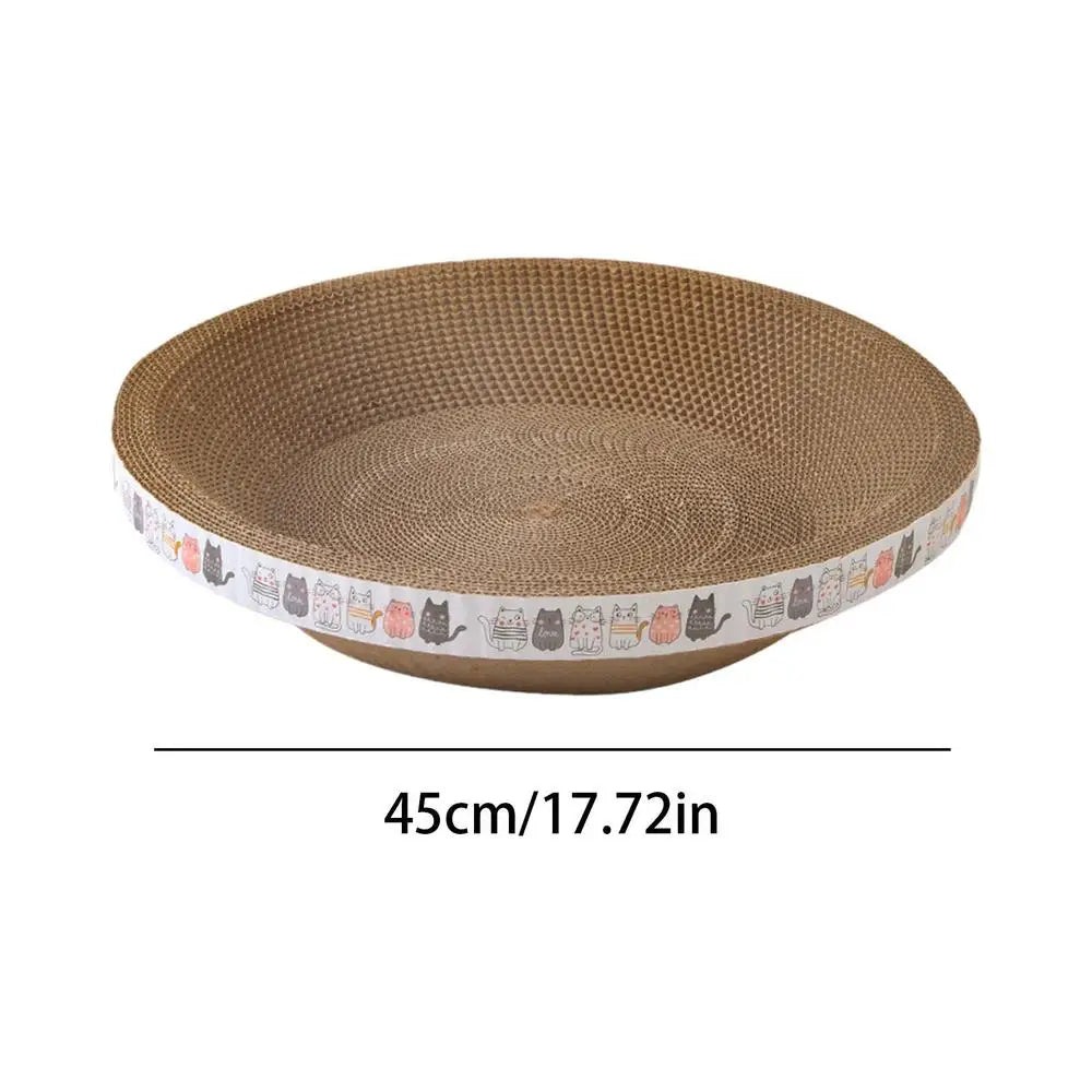 Cat Scratcher Bowl Bed Heavy Duty Cat Scratcher