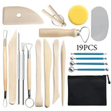 Pottery Clay Sculpting Tools Kit 8-61 Pcs/Set, Ceramic
