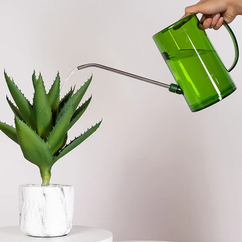 1L Long Mouth Watering Can Plastic Plant Sprinkler