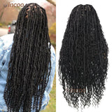 32" Synthetic Full Lace Front Wigs Locs Braided