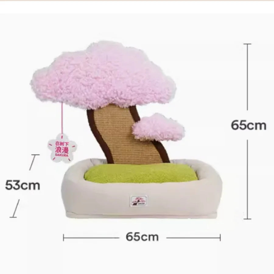 Tree Style Sleeping Habitats Cat Bed Kittens Washable