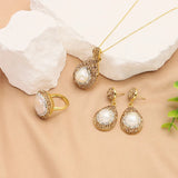 GLSEEVO Natural Baroque Shaped Pearl Women Jewelry Necklace