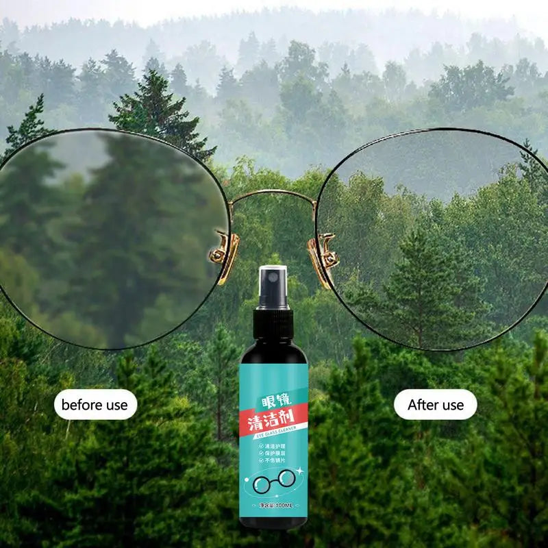 Eye Glass Cleaners Spray 100ml Multifunctional Screen Dust