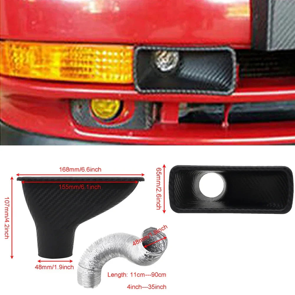 Universal Car Front Bumper admission air Turbo Air