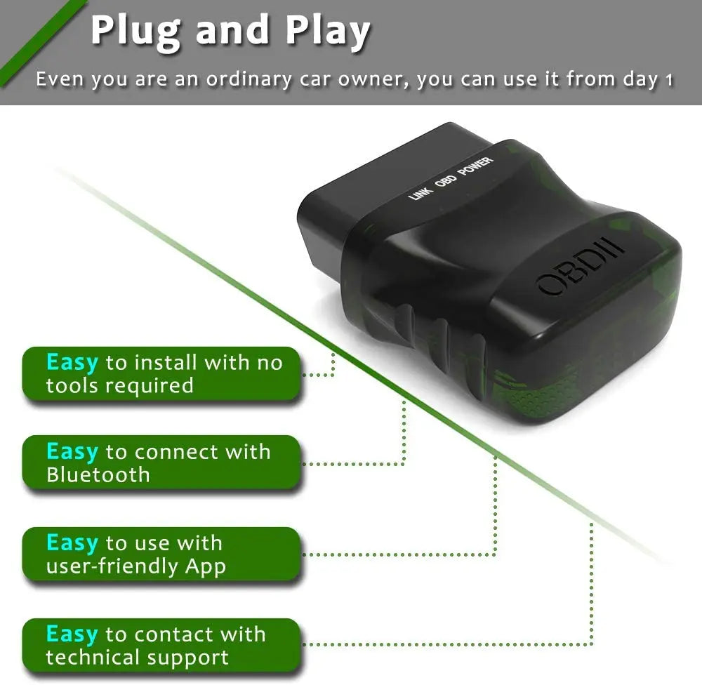 NEW Bluetooth 4.0 Mini ELM327 V1.5 OBD2 Scanner