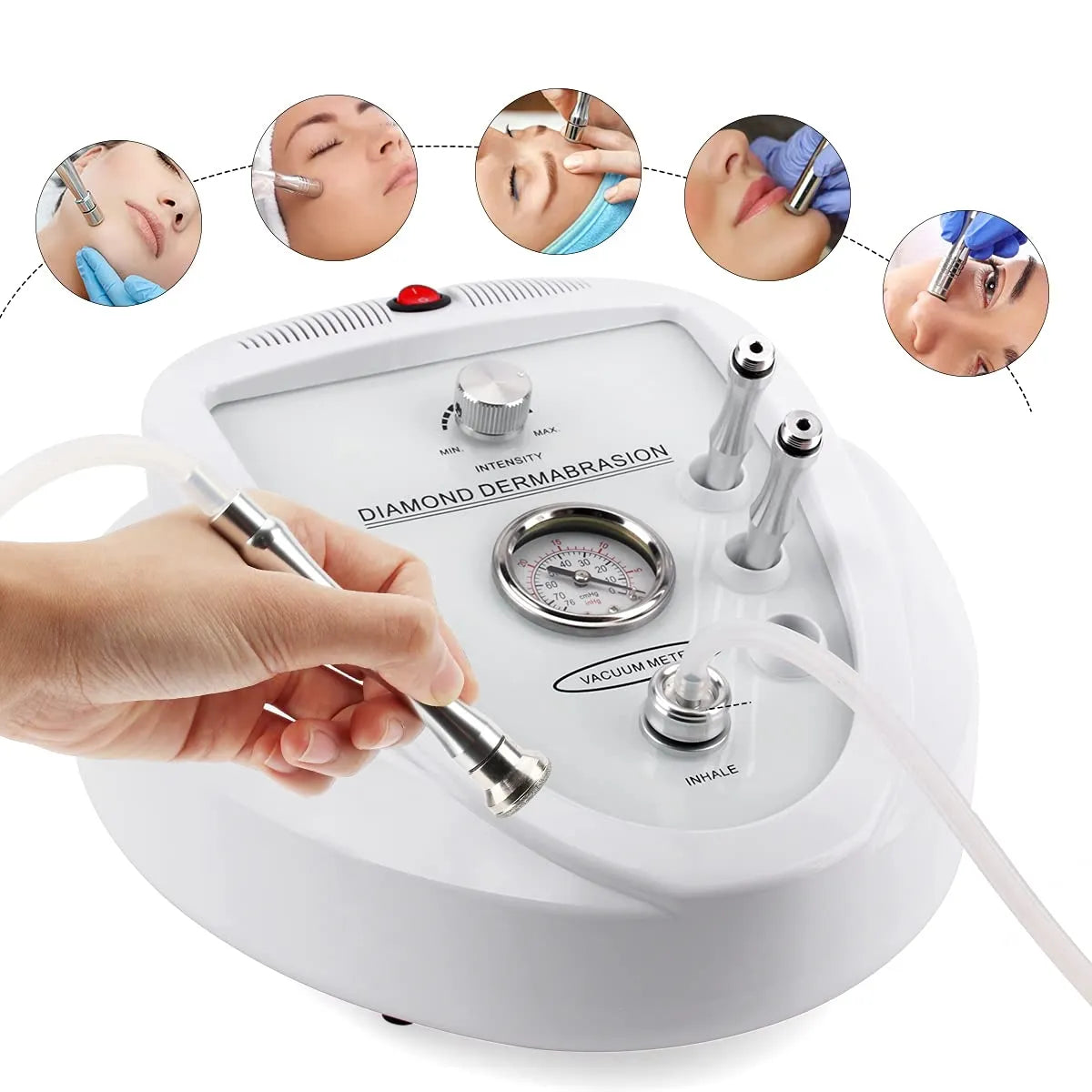 Diamond Microdermabrasion Machine 65-68cmHg Suction Power Beauty Device