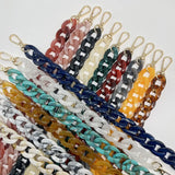 Multicolored Acrylic Bag Chain Bracelet Shoulder Chain Resin