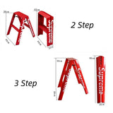 Modern Step Ladder 2 or 3 Step Aluminium